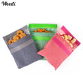 Weedi TPU reusable Snack bag for kids eco friendly Washable snack storage bag boy and girls outdoor travel snack storage bags