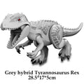 Jurassic Dinosaur World Brutal Raptor T-Rex Triceratops Indominus Rex Model Building