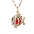 2020 Popular Multi Styles Hollow Vintage Necklace Jewelry Music Ball Pregnancy Bell