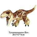 Jurassic Dinosaur World Brutal Raptor T-Rex Triceratops Indominus Rex Model Building