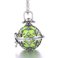 Butterfly Hollow Lava Stone Aromatherapy Cage Pendant Essential Oil Diffuser Aroma