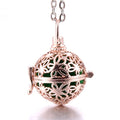 Butterfly Hollow Lava Stone Aromatherapy Cage Pendant Essential Oil Diffuser Aroma