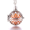 Butterfly Hollow Lava Stone Aromatherapy Cage Pendant Essential Oil Diffuser Aroma