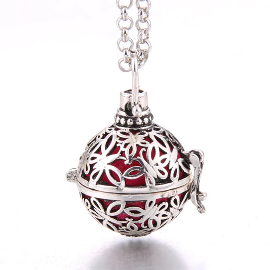 Butterfly Hollow Lava Stone Aromatherapy Cage Pendant Essential Oil Diffuser Aroma