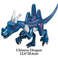 Jurassic Dinosaur World Brutal Raptor T-Rex Triceratops Indominus Rex Model Building