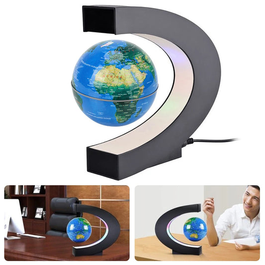 Magnetic Levitation Globe Birthday Gifts Novelty Ball Light Home Decoration Floating