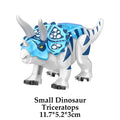 Jurassic Dinosaur World Brutal Raptor T-Rex Triceratops Indominus Rex Model Building