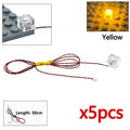 DIY 0.8mm Pin 1x1 1x2 1x4 Length 50cm SMD LED 2835 Remote Control Building Block Flash