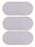 Bamboo Fiber Makeup Remover Pads Are Packed in 6/12/24 Pieces They Are Made from a