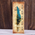 Retro Punk Dipped in Water Pen European Style Vintage Luxury Metal Signature Pen Replaceable 5 Nib Machine Feather Pen