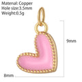 Y2k Boho Evil Blue Eye Heart Necklace for Women Golden Angle Flower Collars Diy Pendant