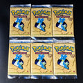 Vintage PKM Tcg Booster Box & Packs Base-Jungle-Fossil-Rocket-Destiny 1ST EDITION Full Art Reproduction Trading Card Game Sealed
