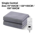 220V Thicker Electric Blanket with Automatic Thermostat,Heated Body Warmer Thermal Mattress for Bedroom,Soft Heating Blanket