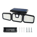 STAARICC Led Solar Light Outdoor Motion Sensor Human Induction Adjustable Head IP65
