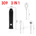 HOT Electric Milk Frother + Egg Beater Wireless Type-C Charging 3 Speeds Mini Handheld