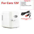 Yanace 4L Mini Fridge, Portable Cooler & Warmer for Car Office Perfect for Dorm and