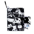 Black and White Cards High Contrast Baby Toys 0-36 Months Newborns Visual Stimulation