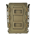 Tactical MOLLE Mag Pouch, Quick Release Fast Mag TPR Holster, Adjustable Magazine Case for AR15 M4 5.56 7.62 9mm Scorpion