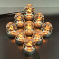 Monster Spirit Crystal Ball 3D Ghost Gengar Dragon Night Light Bulb Glass Crystal Ball Figurine Beat Birthday Gift