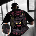Pok mon Men's and Women's T-shirt Ash Ketchum Anime Tee Summer Fashion Versatile Boy's Girl's Short Sleeves Parent-child Outfits