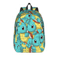 Squirtle Backpack Sport Backpacks Men Style School Bags Design Big Rucksack