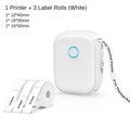 Portable Mini Printer Marklife P12 Thermal Printer Adhesive Sticker Labeling Machine P12 Label Maker or 1PK Continues Label Tape