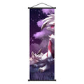 High - Quality Lycanroc Pok mon Scroll Artworks Collection - Elevate Your Space with Stunning Pok mon Decor