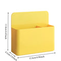 Magnetic Fridge Storage Box Transparent Plastic Organizer with Marker Holder for