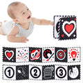 Black and White Cards High Contrast Baby Toys 0-36 Months Newborns Visual Stimulation