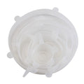 6PCS Useful Reusable Fresh-keeping Cover Non-slip Kitchen Gadgets Silicone Lids Stretch