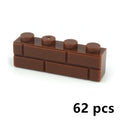 DIY Building Blocks Wall Figures Bricks 1x2 1x3 1x4 L Dots Educational Creative