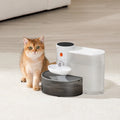 Dispenser Cat Water Fountain Moving Water Unplugged Automatic Water Feeder Pet Dog