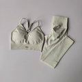 There are new color Peach High-Waisted Hip-Lifting Women's Exercise Suit Shockproof Yoga Fitness Clothes for Running And Styling