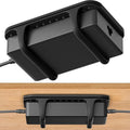 Silicone Laptop Charger Holder Under Desk Mount Docking Station Power Bricks Docking