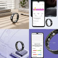 Cross-border Smart Ring Heart Rate Sleep Tracking; ECG-Based AI Analysis; Fitness Step Counting; Magnetic