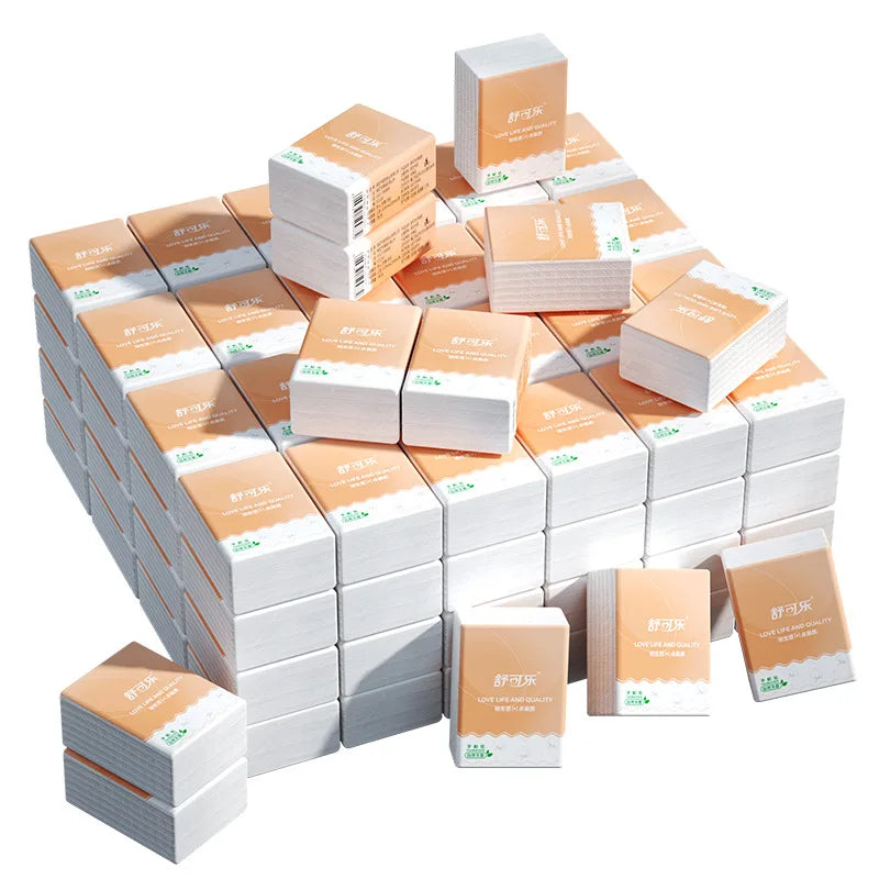 360 Bag Portable Pocket Tissue, Soft Native Wood Pulp Face Tissue, Travel Tissue, Daily Outdoor Use