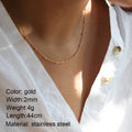 Y2k Boho Evil Blue Eye Heart Necklace for Women Golden Angle Flower Collars Diy Pendant