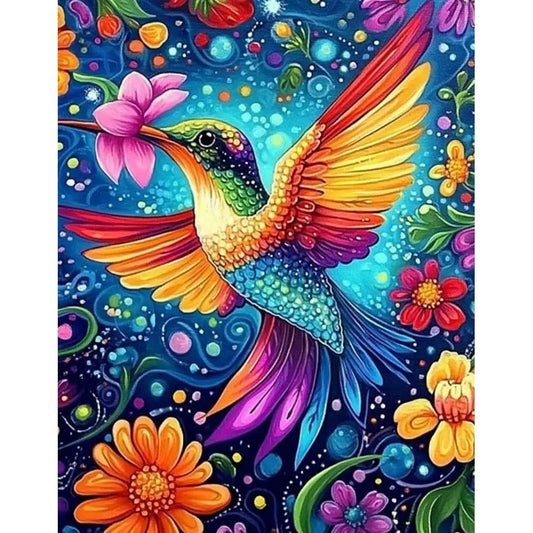 RUOPOTY Colorful Little Bird 5d Diamond Painting Kits For Adults Handmade Decorative