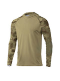 Men s Fishing Hoodie Shirt UPF 50+ Quick Dry Performance Long Sleeve Sun Protection Jersey