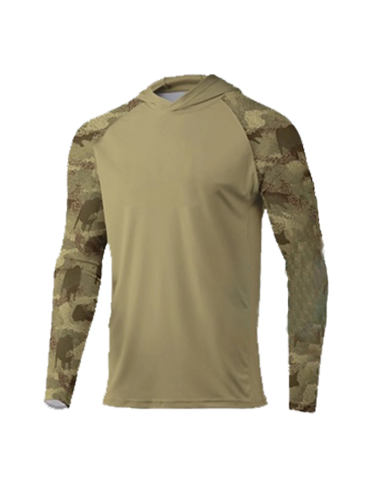Men s Fishing Hoodie Shirt UPF 50+ Quick Dry Performance Long Sleeve Sun Protection Jersey
