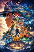 500/1000/1200/2000PCS Jigsaw Puzzles Anime Pok mon Characters Family Activity Games for Gameroom Bedroom Home Decor Gift