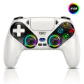 RGB Light Wireless Controller For PS5/PlayStation 5/Pro/Slim/PC Hall Effect Gamepad W/Marco/Turbo NO Drift Game Control Joystick