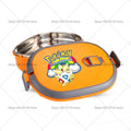 Pok Mon Boy Girl Stainless Steel Lunch Boxes Cartoon Anime Children Bento Box School Student Food Container Lunch Box New