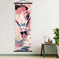 Sylveon - Centered Pok mon Scroll Prints, High - Quality, Show Grace & Loveliness, for Collectors' Rooms, Gentle Pok mon Vibe