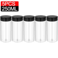 10/1PCS Clear Spices Bottle Salt Pepper Shakers Plastic Barbecue Seasoning Jars Condiment Box Home Kitchen Powder Storage Can