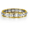 2025 Fashion Functional Elastic Bracelet Modular Bulk Italian Charms Links Fit Bracelet