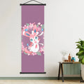 Sylveon - Centered Pok mon Scroll Prints, High - Quality, Show Grace & Loveliness, for Collectors' Rooms, Gentle Pok mon Vibe