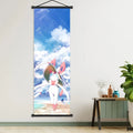 Sylveon - Centered Pok mon Scroll Prints, High - Quality, Show Grace & Loveliness, for Collectors' Rooms, Gentle Pok mon Vibe