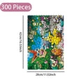 Pokemon Jigsaw Puzzle Pikachu 108/200/300/500/1000/1500 Pieces Wooden Puzzles for Adults Toys The Best Present for Your Family