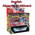 100/360PCS Pok mon Card Packs 151 ASCENDED HEROES Evolutions PALDEAN FATES English Reinforcement Battle Transaction Card Gift